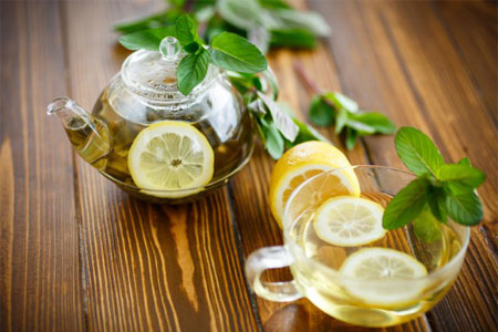 Польза мятного чая с лимоном