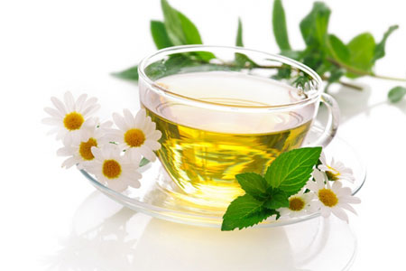 Чай из цветков мяты польза