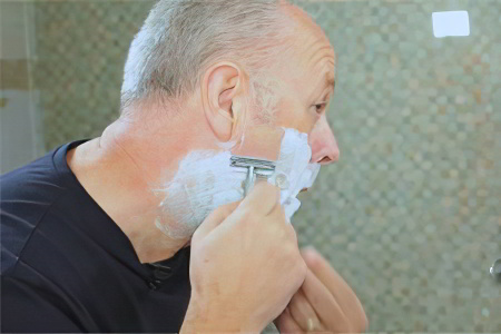 Правильная техника бритья