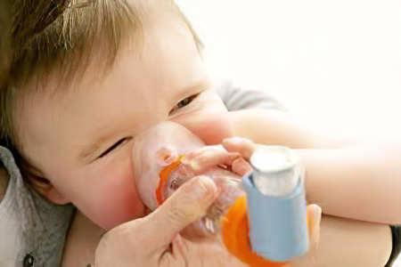 Приступ астмы у ребёнка