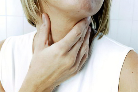 Симптомы узлов щитовидной железы