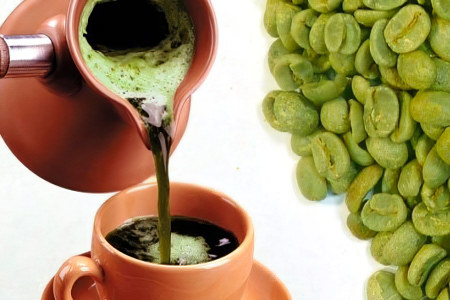 Зелёный кофе в турке