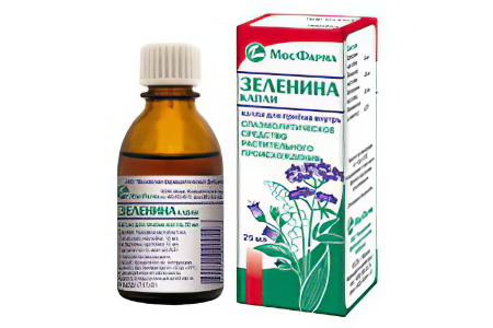 Капли Зеленина