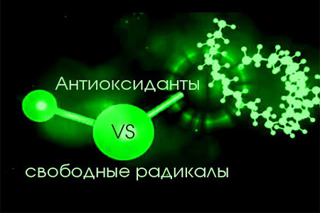 Защищает от свободных радикалов