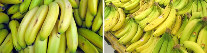 Калории в зелёных бананах