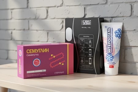 Снижение веса на Семаглутиде и Энтеросгель