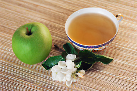 Диета на яблоках и зеленом чае